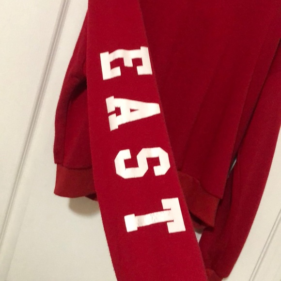 Red Plain Hoodie - Picture 3 of 4